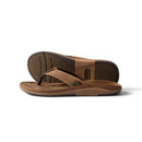 Reef Leather Offshore Men's Flip Flops-Brown/Bronze