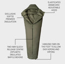 Snugpak Softie Antarctica Sleeping Bag UK MADE-Assorted Colours