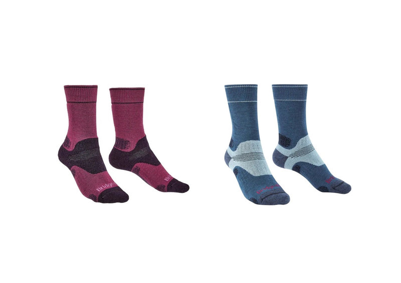 Bridgedale Hike Midweight Merino Endurance Original Women's-Assorted Colours