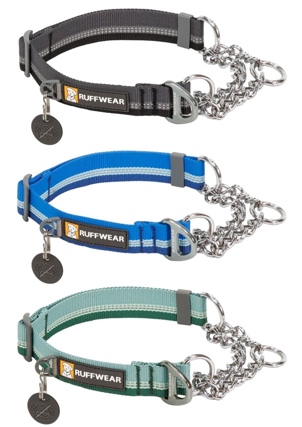 Ruffwear Chain Reaction Martingale Dog Collar Assorted Colours