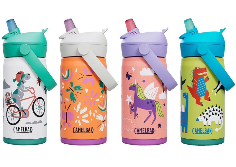 Camelbak Thrive Flip Straw Kids Vacuum Insulated Stainless Steel Bottle 600ml-Assorted Colours