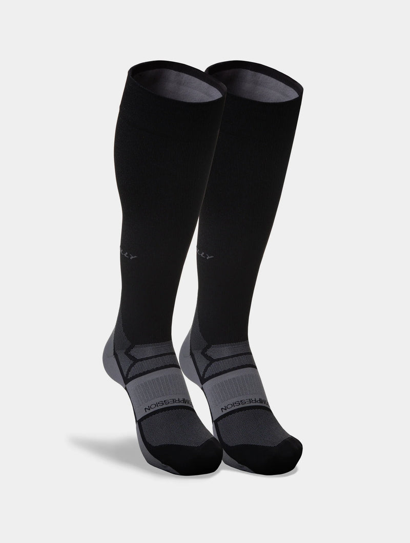 Hilly Pulse Sock Min Socks-Black/Grey