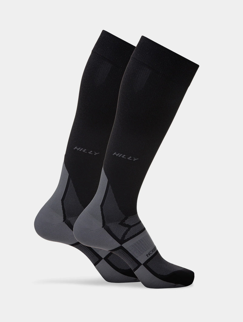 Hilly Pulse Sock Min Socks-Black/Grey