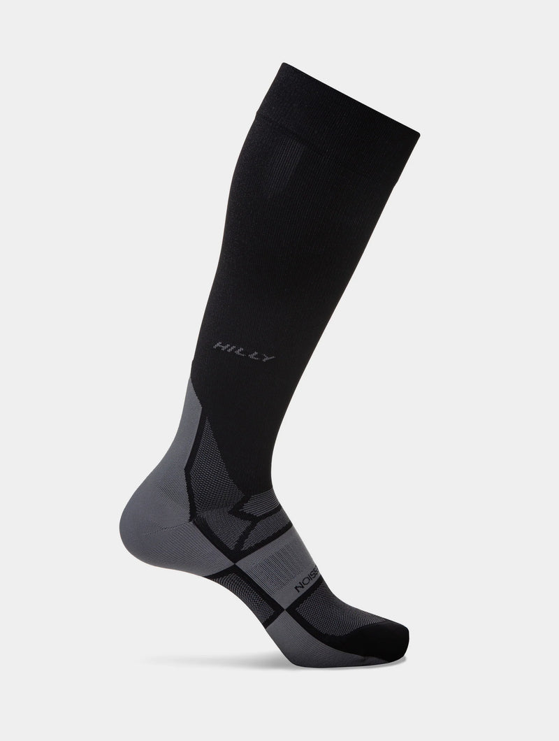 Hilly Pulse Sock Min Socks-Black/Grey