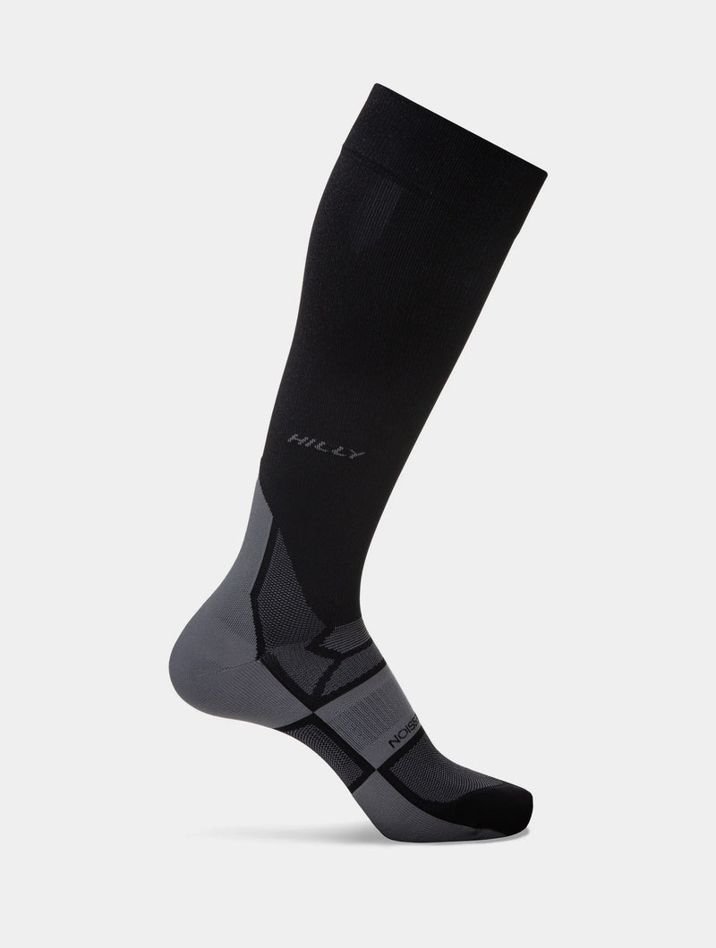 Hilly Pulse Sock Min Socks-Black/Grey