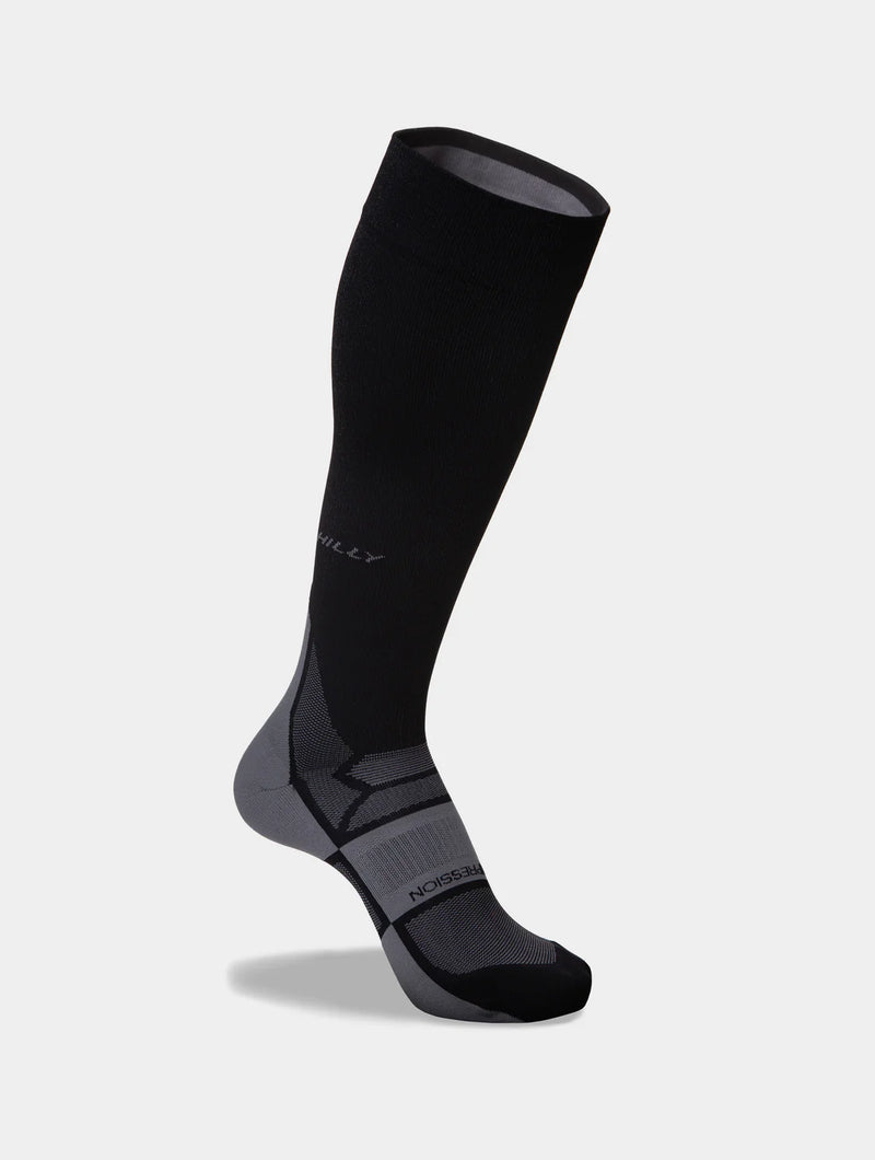 Hilly Pulse Sock Min Socks-Black/Grey