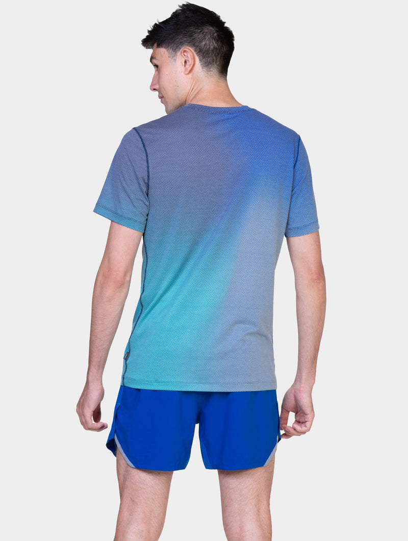 Ronhill Men's Tech 5" Shorts-Seafaring/Deep Laguna