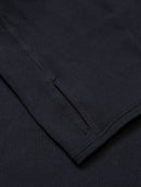 Ronhill Men's Core Thermal 1/2 Zip Top-Black/Bright White