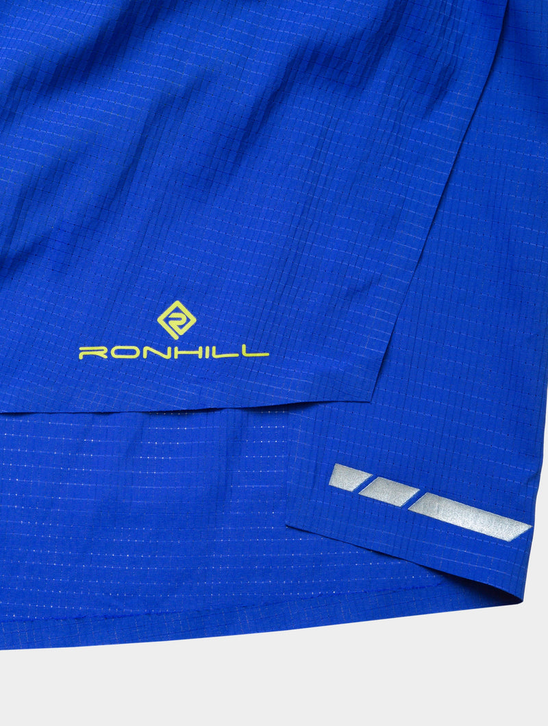 Ronhill Men's Tech Race Short-Azurite/Citrus
