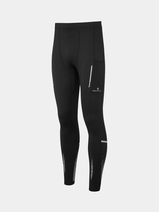 Ronhill Men's Tech Reflect Tight-Black/Reflect