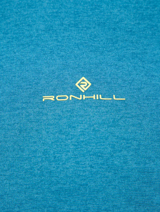 Ronhill Men's Tech Reflect L/S Tee-Deep Teal/Reflect