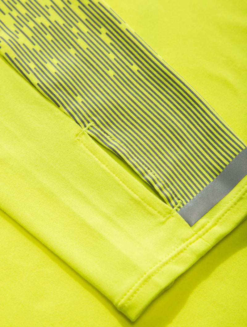 Ronhill Men's Tech Reflect 1/2 Zip-Fluo Yellow/Reflect