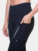 Ronhill Women's Tech Reflect Tight-Black/Reflect