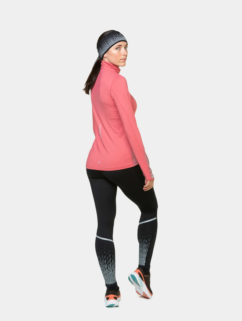 Ronhill Women's Tech Reflect 1/2 Zip-Salsa/Reflect