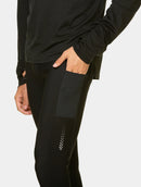 Ronhill Men's Tech Winter Tight-All Black