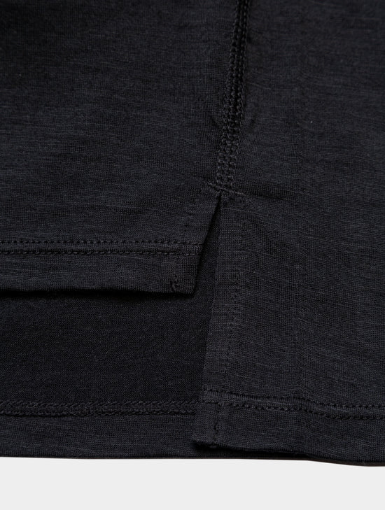 Ronhill Men's Tech Merino 1/2 Zip-Black/Lake