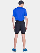 Ronhill Men's Tech 7" Twin Short-All Black