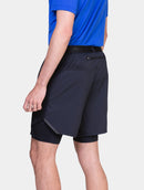 Ronhill Men's Tech 7" Twin Short-All Black