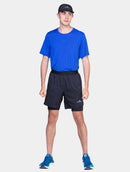 Ronhill Men's Tech 7" Twin Short-All Black