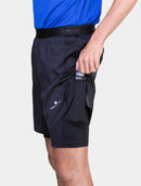 Ronhill Men's Tech 7" Twin Short-All Black