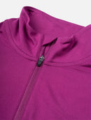 Ronhill Women's Tech Reflect 1/2 Zip-Blackcurrant/Reflect
