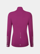 Ronhill Women's Tech Reflect 1/2 Zip-Blackcurrant/Reflect