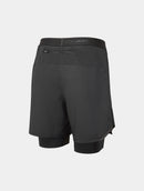 Ronhill Men's Tech 7" Twin Short-All Black