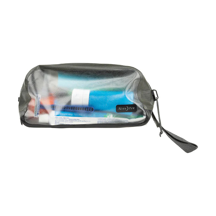 NiteIze RunOff Waterproof Toiletry Bag-Black