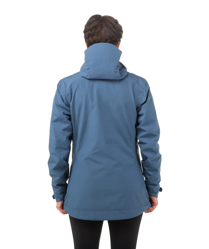 Sprayway Reaction Long Womens Jacket-Bering Sea/Blazer