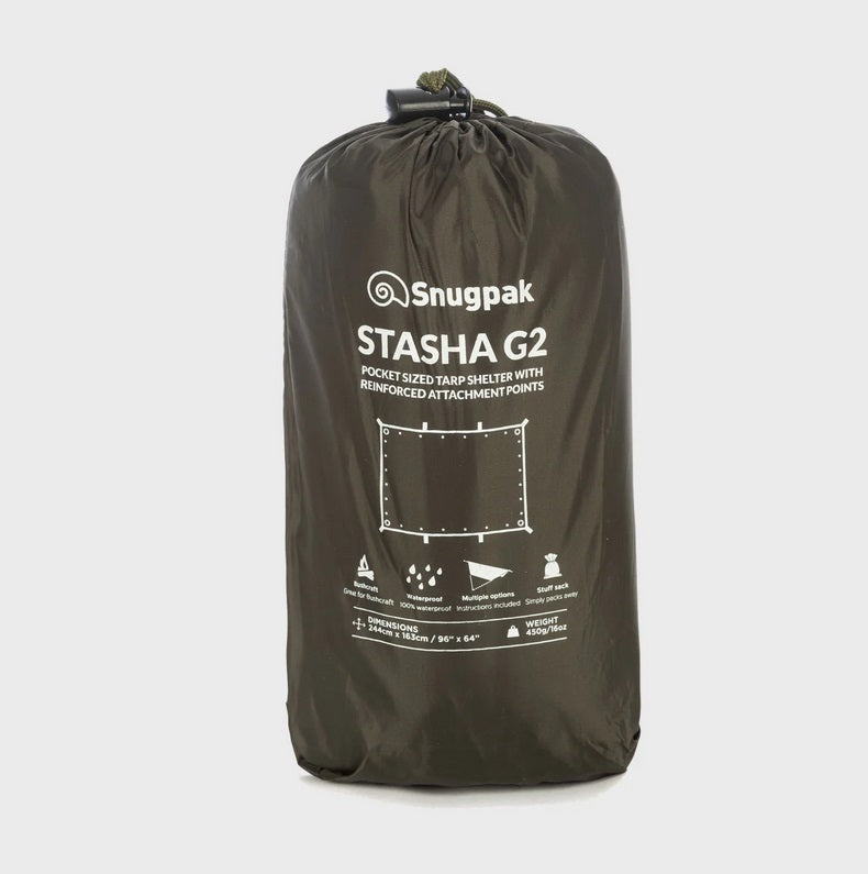 Snugpak Stasha G2 Tarp Shelter-Olive