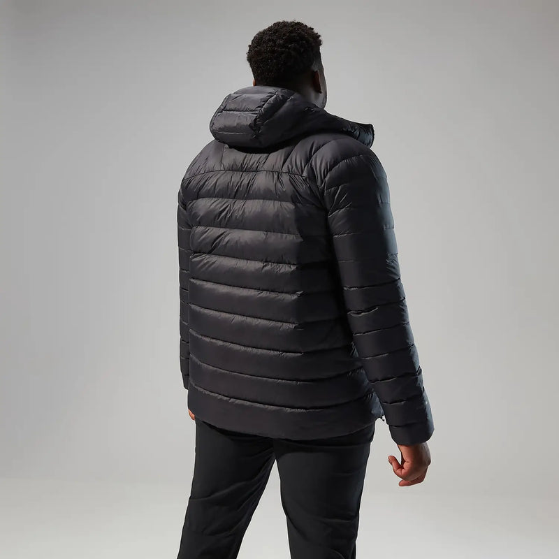 Berghaus Men's Silksworth Hooded Down Insulated Jacket-Black/Black