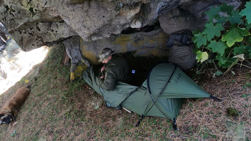snugpak bivvi tent Snugpak Stratosphere Waterproof Bivvi Shelter in Olive