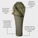 Snugpak Tactical 4 Sleeping Bag UK MADE-Assorted Colours