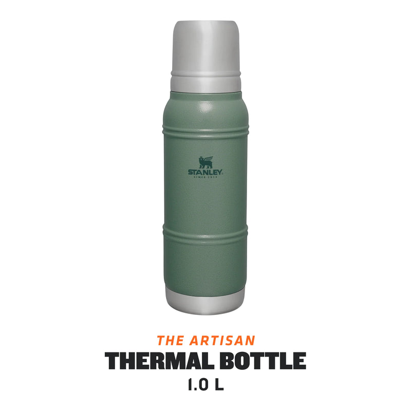 Stanley The Artisan Thermal Bottle 1.0L-Hammertone Green