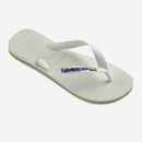 Havaianas Brasil Logo Flip Flops-White