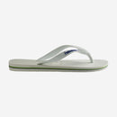 Havaianas Brasil Logo Flip Flops-White