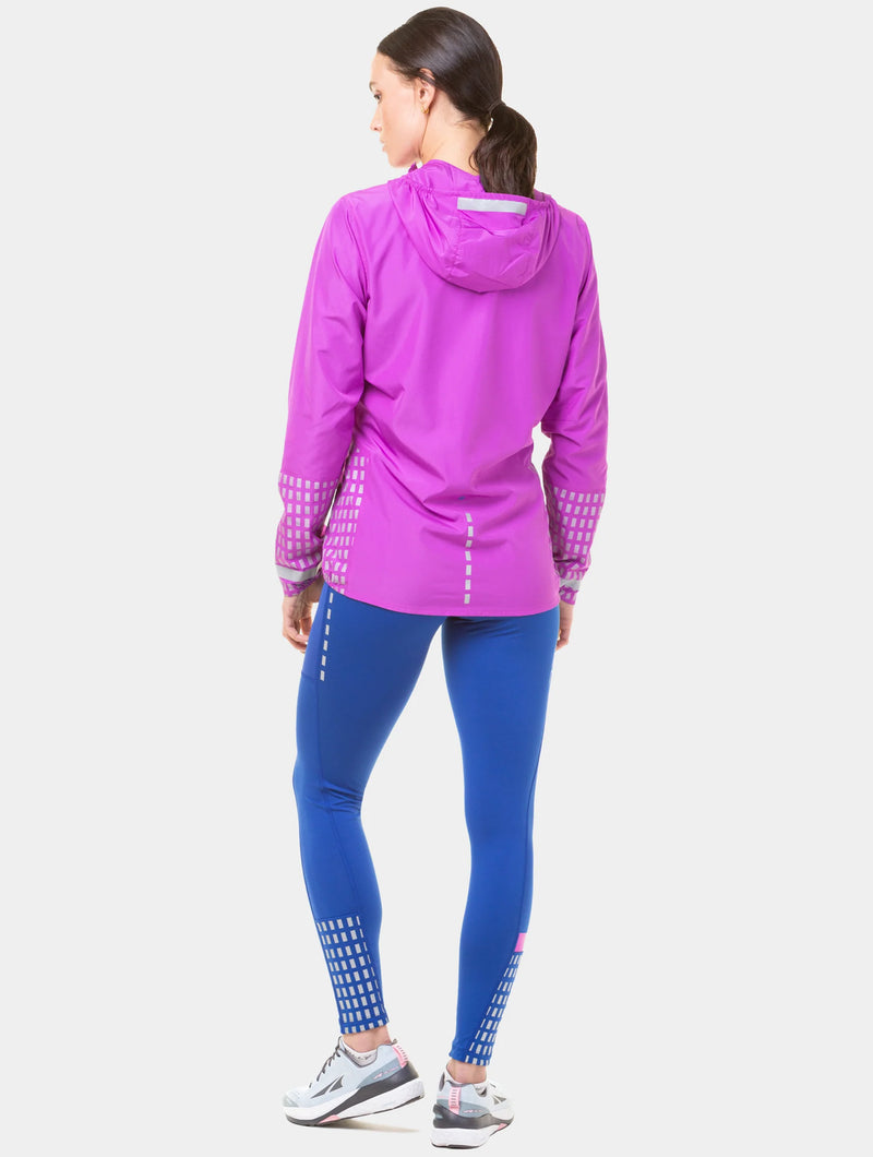 Ronhill Women's Tech Afterhours Jacket-Thistle/Cobalt/Rflct