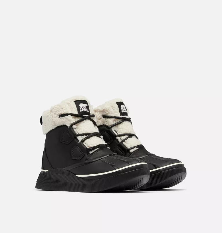 Sorel Women's Out N About IV Chillz Waterproof Boots-Black, Chalk