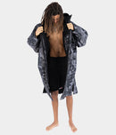 Dryrobe Advance Long Sleeve-Black Camouflage Black