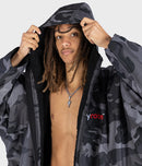 Dryrobe Advance Long Sleeve-Black Camouflage Black