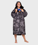 Dryrobe Advance Long Sleeve-Black Camouflage Black
