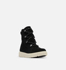 Sorel Women's Sorel Explorer III Joan Waterproof Boots-Black, Chalk