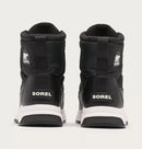 Sorel Women's WHITNEY III Mid Waterproof Boots-Black, Sea Salt