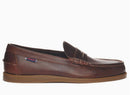 Sebago Dolphin Waxed Leather Loafer Shoes-Assorted Colours