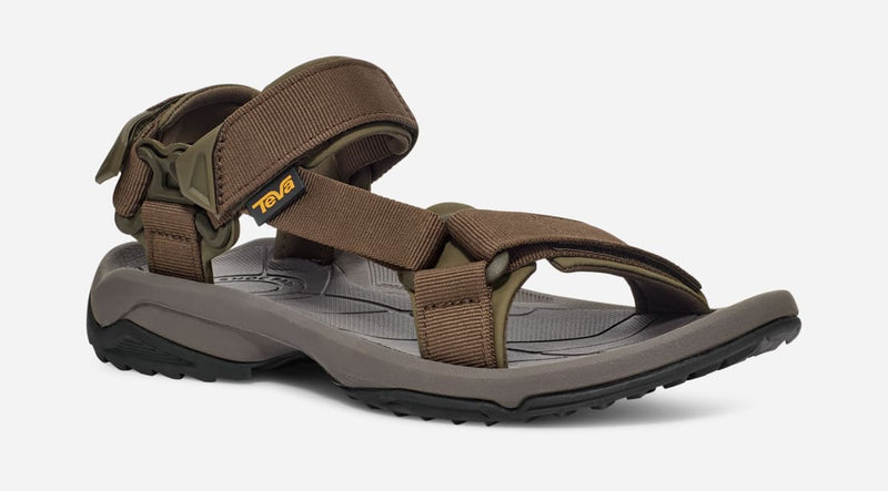 Teva M Terra Fi Lite Sandals-Dark Olive/Desert Palm