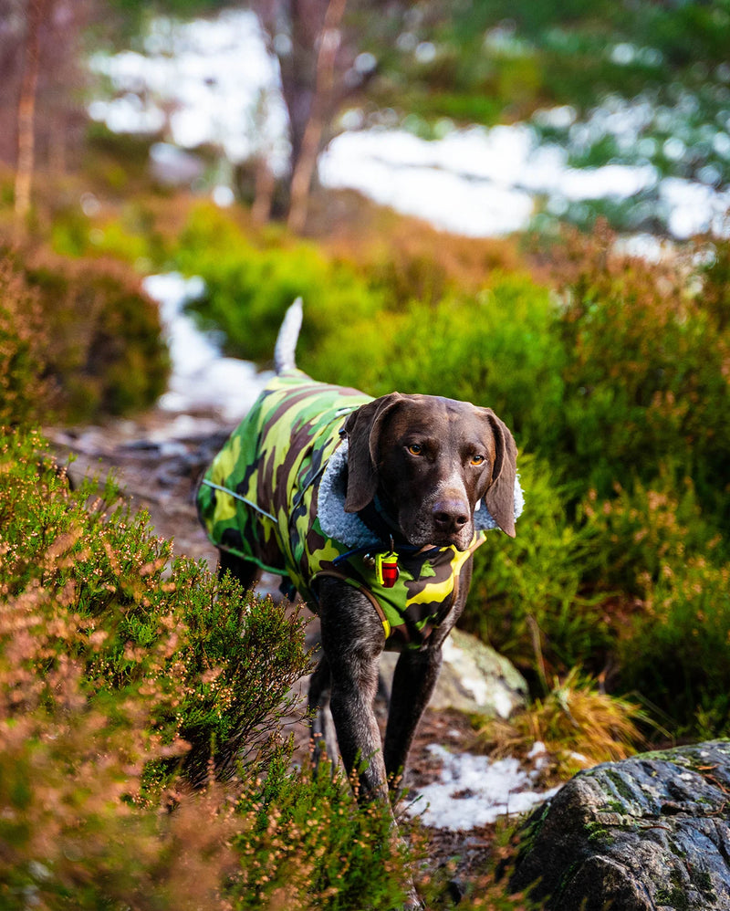 Dryrobe Dog Waterproof Coat-Camo/Grey