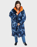 Dryrobe Advance Long Sleeve-Blue Camo Orange