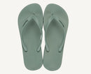 Ipanema Anatomic Tan Colors Flip Flops-Green