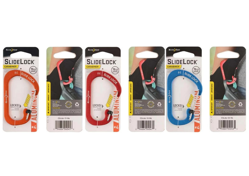 NiteIze SlideLock Carabiner Aluminum