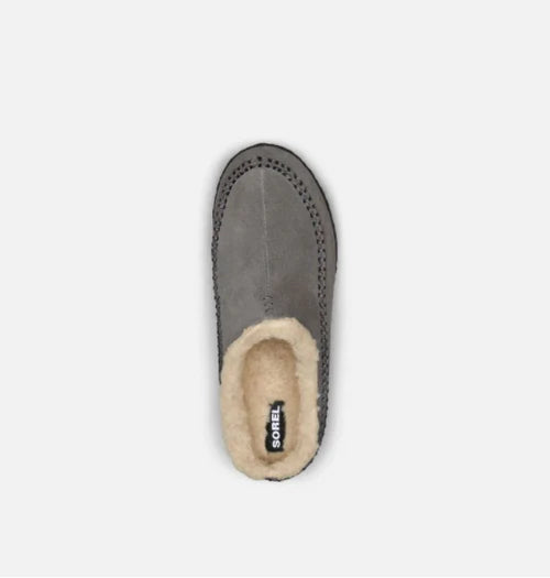 Sorel Lanner Ridge Men's Slippers-Quarry